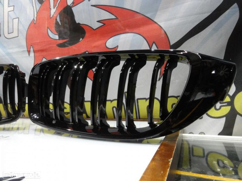 Grelha frontal BMW F32 / F33 / F36 M4 look / dupla lamina - 8