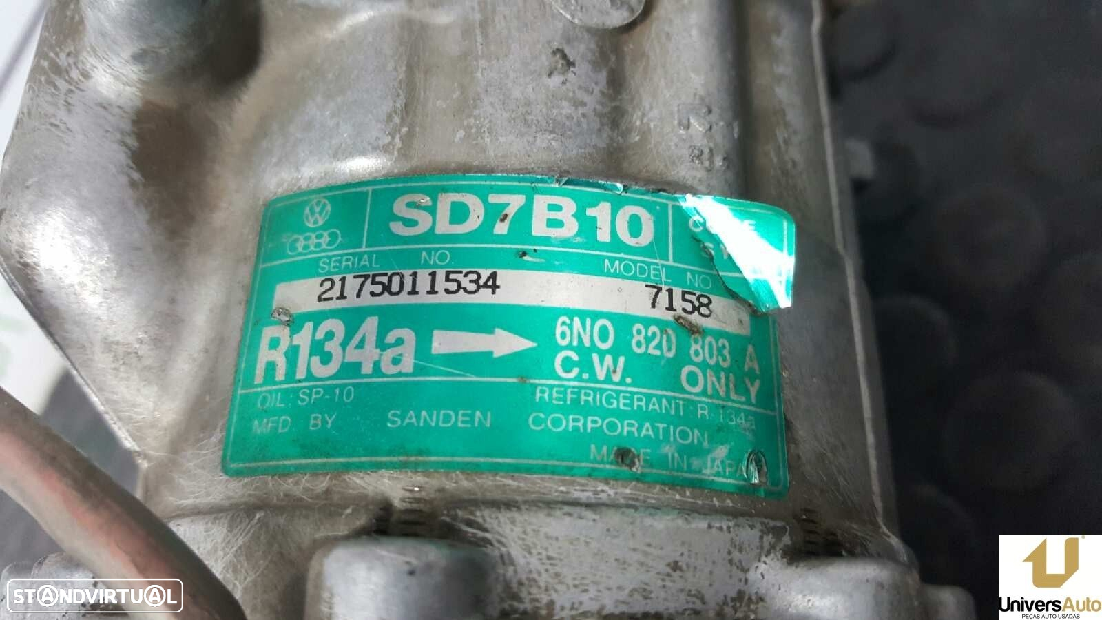 COMPRESSOR DE AR CONDICIONADO SEAT AROSA (6H1) STREET - 5