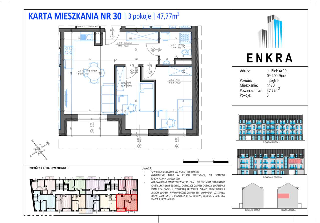 NOWE MIESZKANIE- 47,77M2