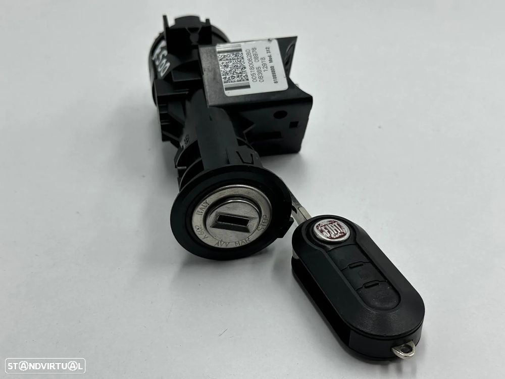 Canhão Ignição + Chave - Fiat 500 (2018) - 2