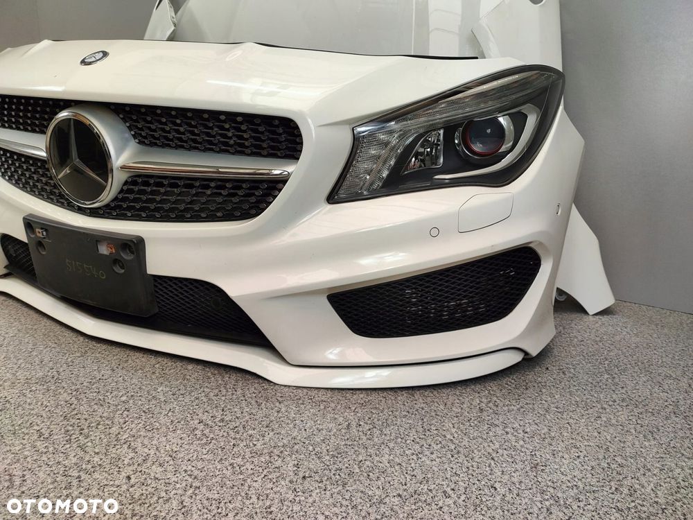 MERCEDES CLA W117 AMG ZDERZAK PAS BŁOTNIKI LAMPY BI XENON MASKA - 4
