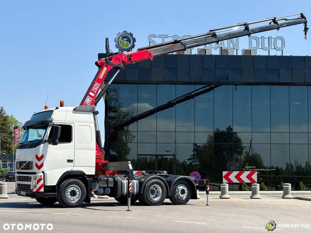 Volvo FH480 6x2 HMF 2820-K6 HDS Żuraw Ciągnik Siodło - 2