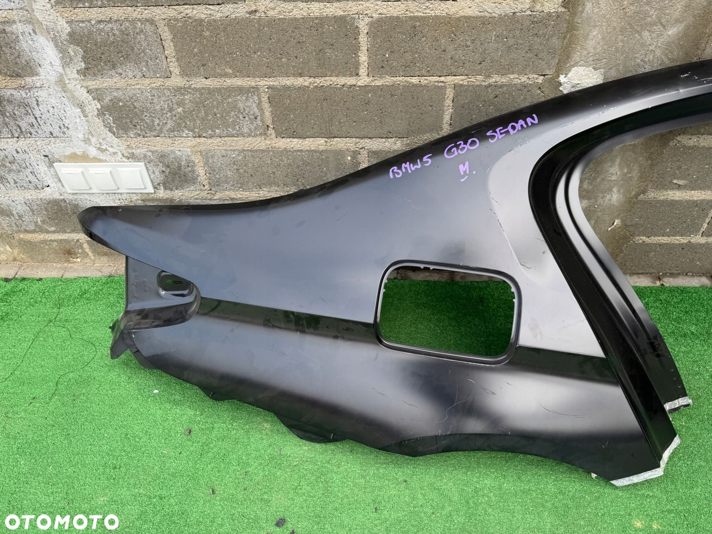 BMW 5 G30 SEDAN LIMUZYNA BŁOTNIK PRAWY TYLNY PRAWY TYŁ EU ORG - 5
