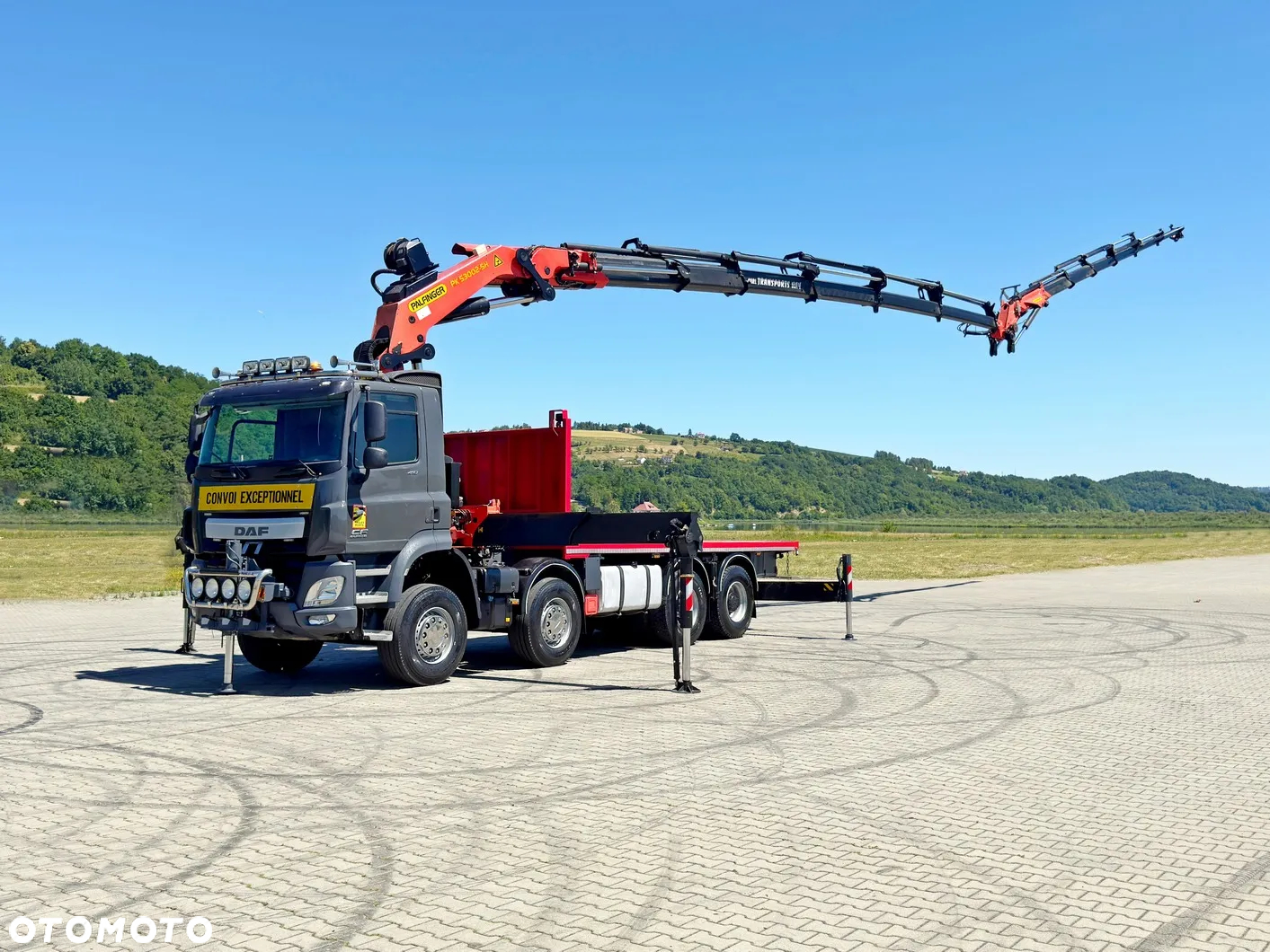 DAF CF 410 * PLATFORMA 6,00m + PK 53002 - SH E + JIB PJ 125 E + PILOT / 8x4 - 2