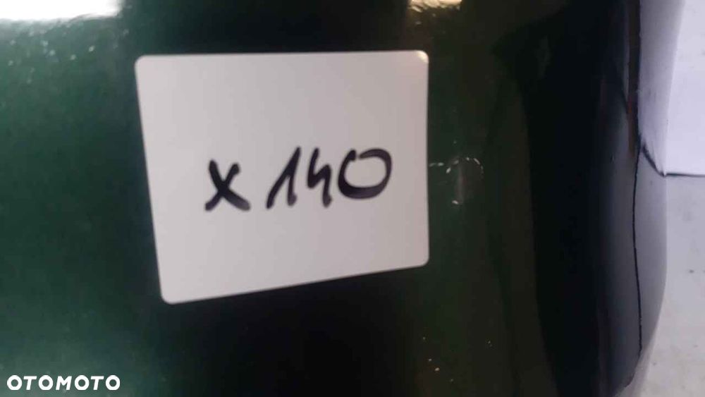 + ZDERZAK TYŁ TYLNY SKODA FABIA II 2 ZIELONY 9572 PDC CZUJNIKI 5D 5 DRZWI HB - 2