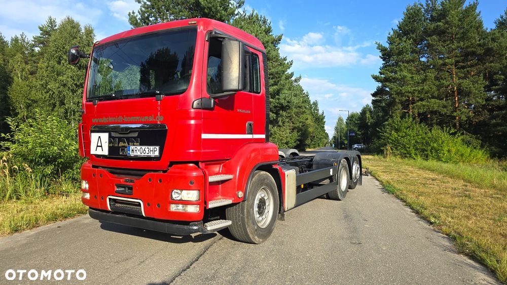 MAN TGS 26.320 do zabudowy, krótki rozstaw osi, hydraulika - 10