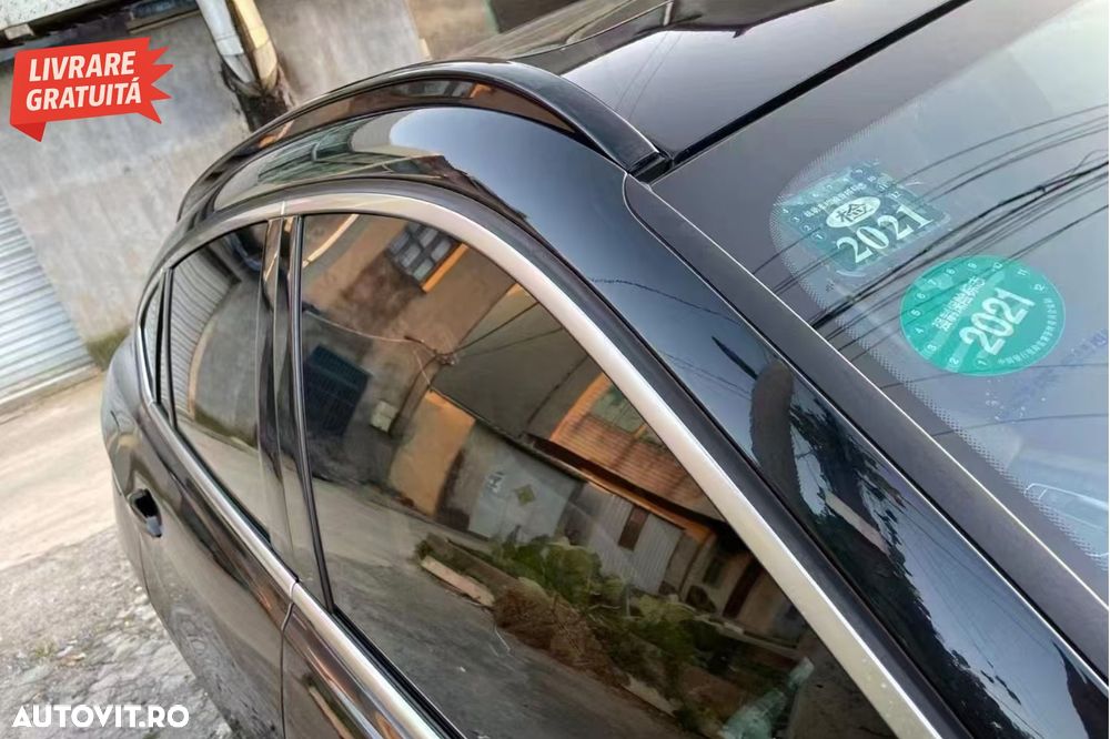 Bare Verticale Decorative Porsche Macan (2014-2023) Negru Lucios- livrare gratuita - 6