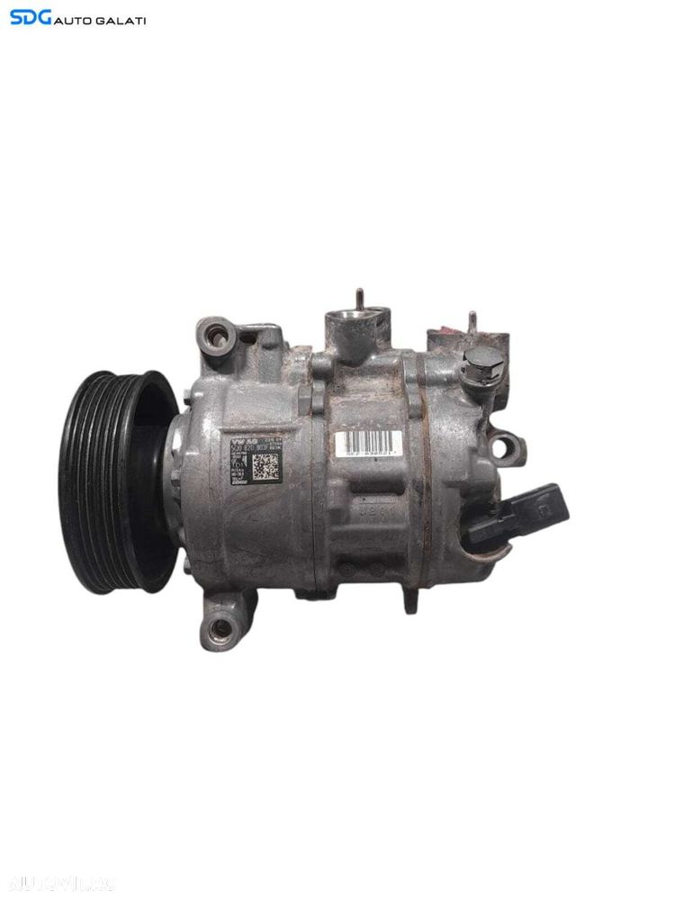 Compresor AC Aer Conditionat Clima Denso Skoda Octavia 4 1.0 TSI DLAA 2020 - Prezent Cod 5Q0820803F [N0776] - 1