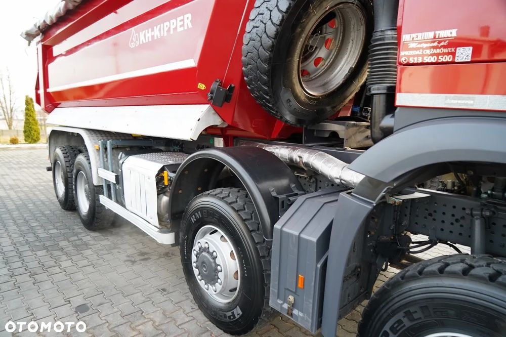 Mercedes-Benz AROCS 4145 / 8x8 / WYWROTKA TYLNOZSYPOWA / KH KIPPER  / MANUAL /  EURO 6 - 18