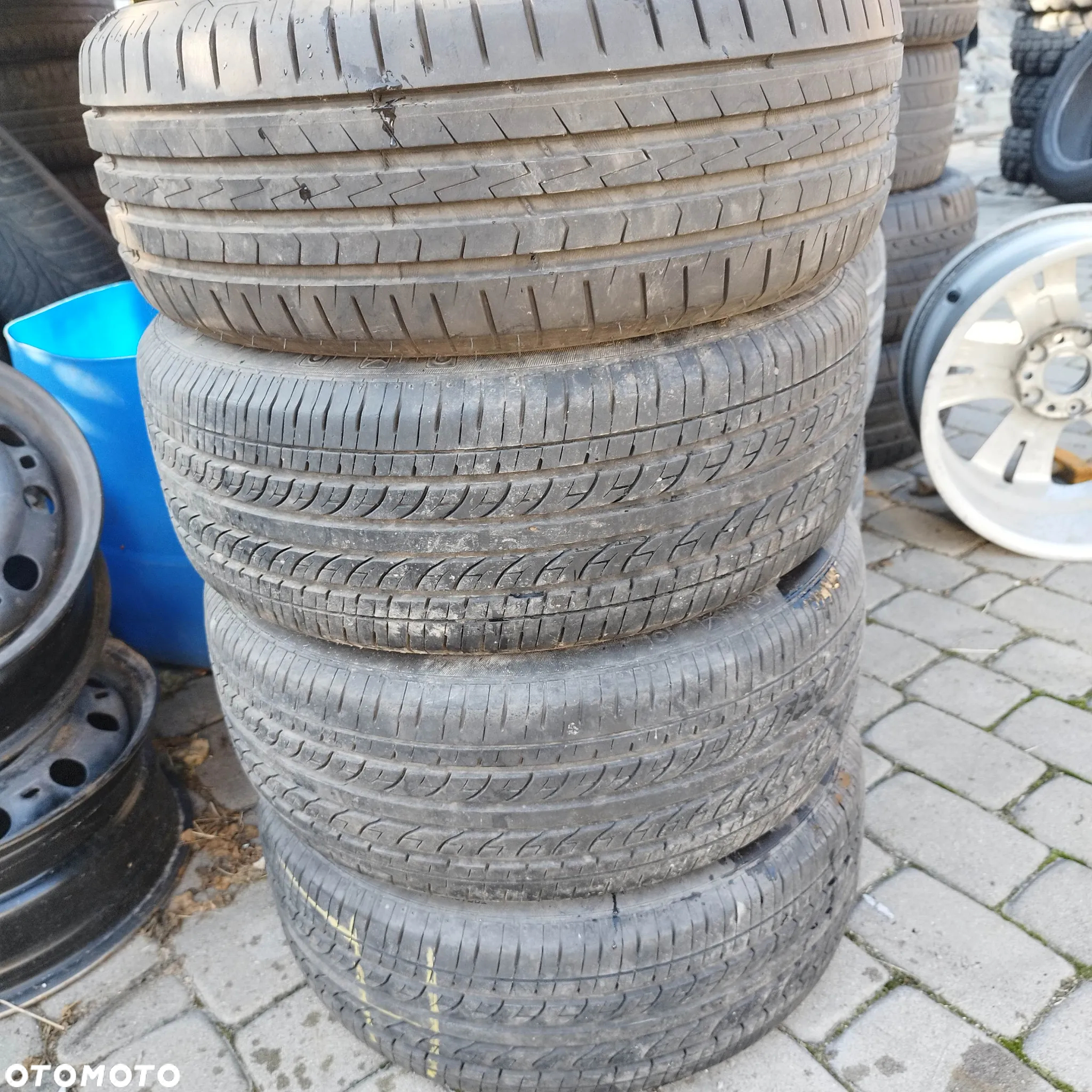 alu felgi 4x100 6j14 opony - 6