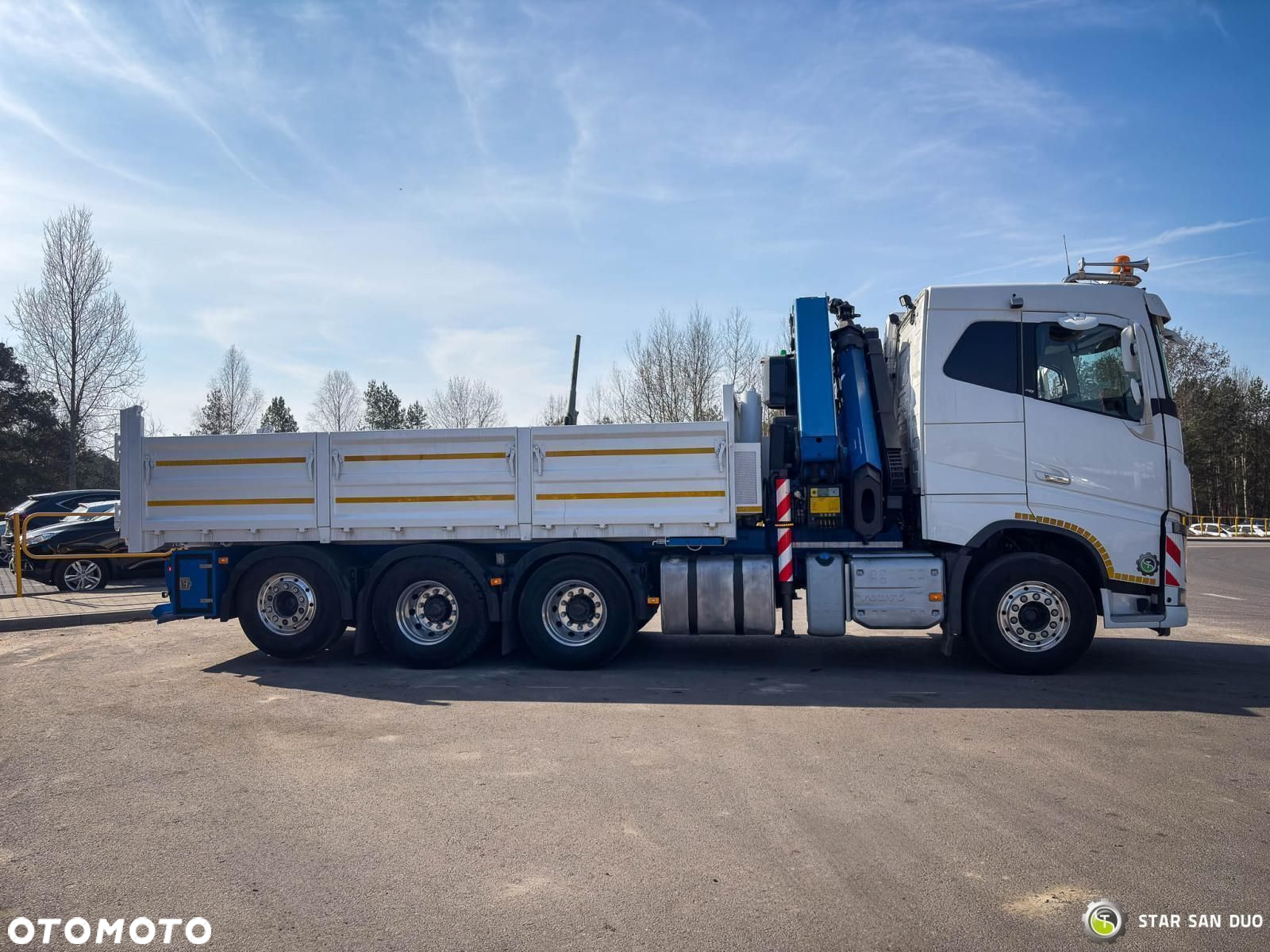 Volvo FH 16.550 8x4 Palfinger PK 34002-SH HDS Wywrotka Rotator - 10