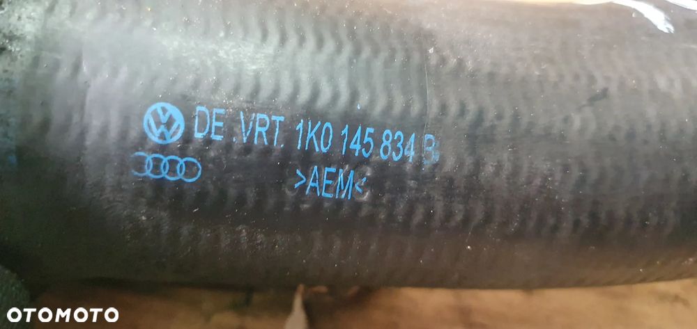 Przewód wąż rura intercoolera VW Touran 1.9 TDI 1K0145834B - 7