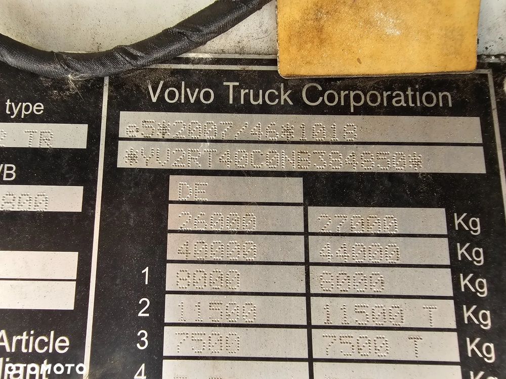 Volvo FH500 OŚ SKRĘTNA ROK 2022 SUPER STAN - 30