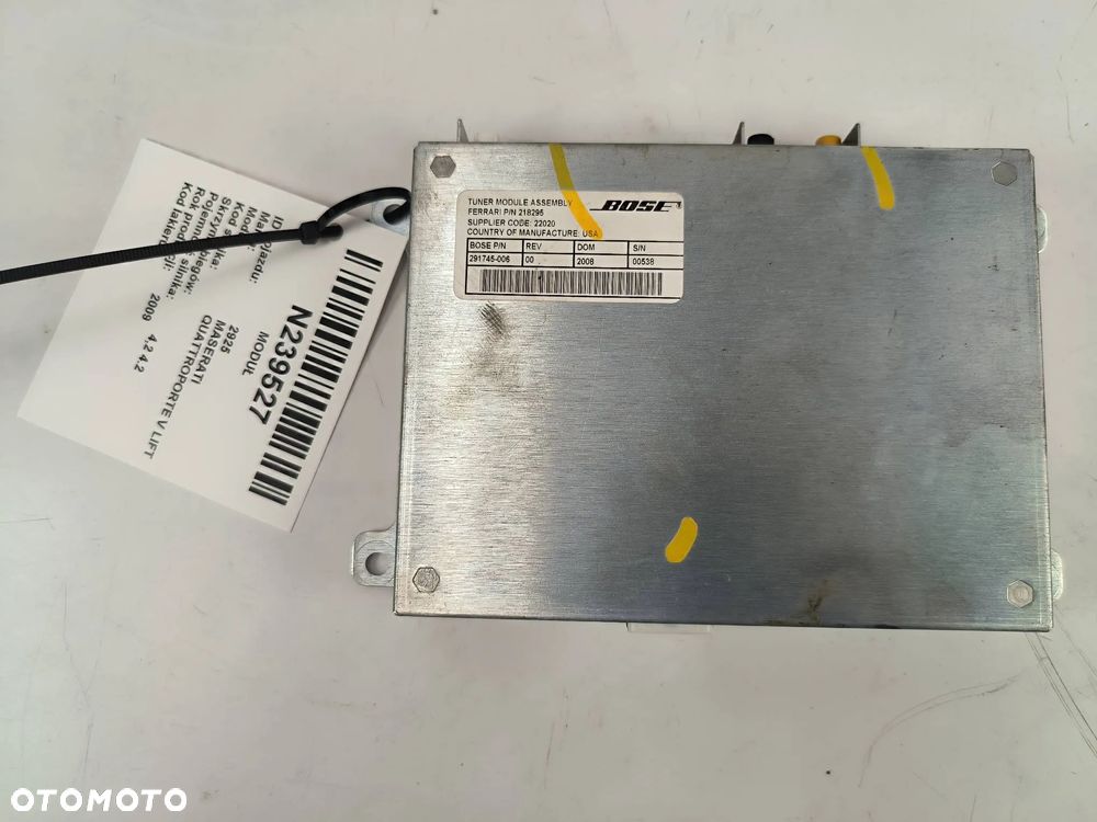 Moduł wzmacniacz 291745-006 Bose MASERATI QUATTROPORTE V LIFT - 1