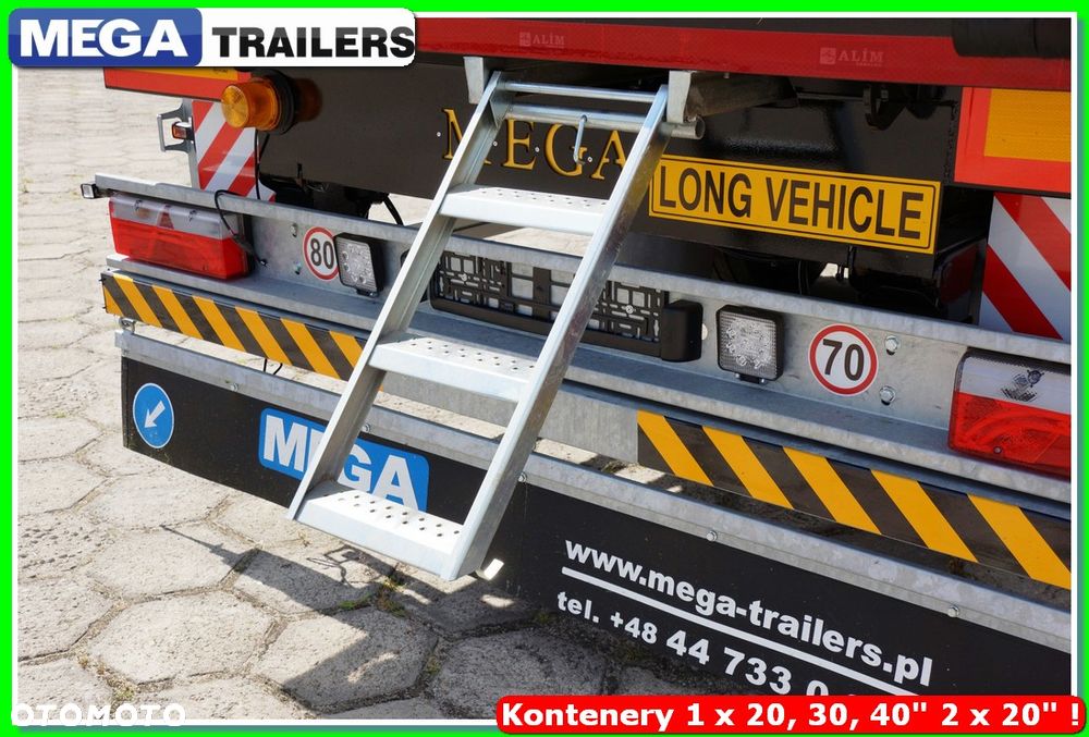 Mega DO KONSTRUKCJI / 39,0 T ład. drewno twarde, zblocza 16 T, zamki kontenerowe !!! - 26