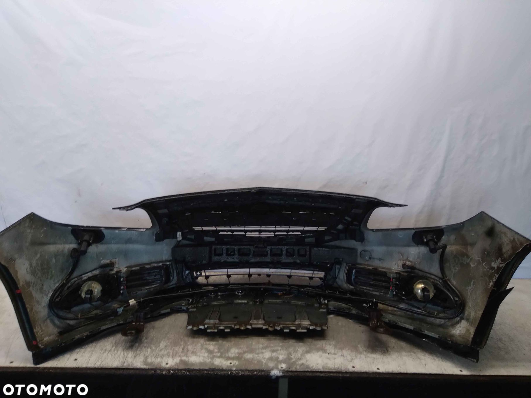 ^ ZDERZAK PRZÓD PRZEDNI OPEL INSIGNIA A I 1 Z22C CZARNY PDC CZUJNIKI SPRYSKIWACZE LAMP XENON HALOGENY - 7