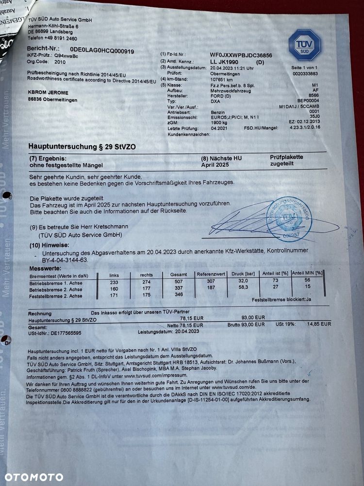 Ford C-MAX 1.0 EcoBoost Start-Stopp-System SYNC Edition - 22