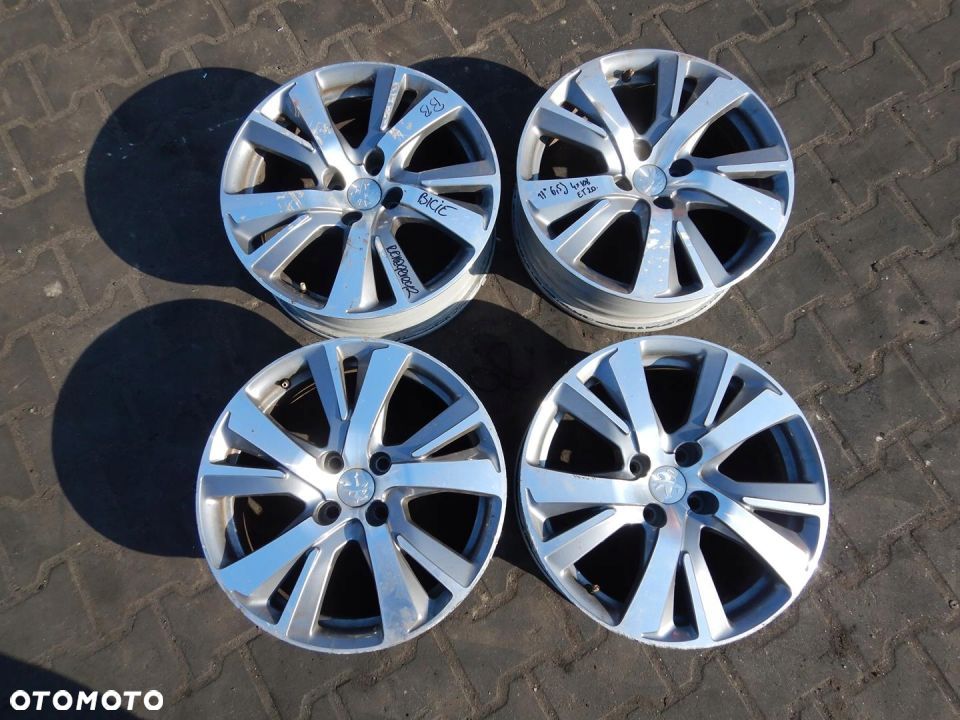 PEUGEOT FELGI ALUMINIOWE 9678398277 17 6,5 4x108 - 1