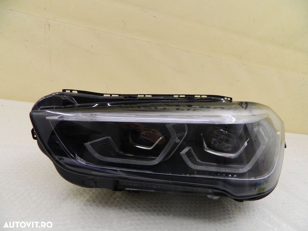 Far stanga BMW X1 F48 LCI FULL LED, 2019, 2020, 2021, 2022, 2023,  cod origine 63115A01171-02. - 3