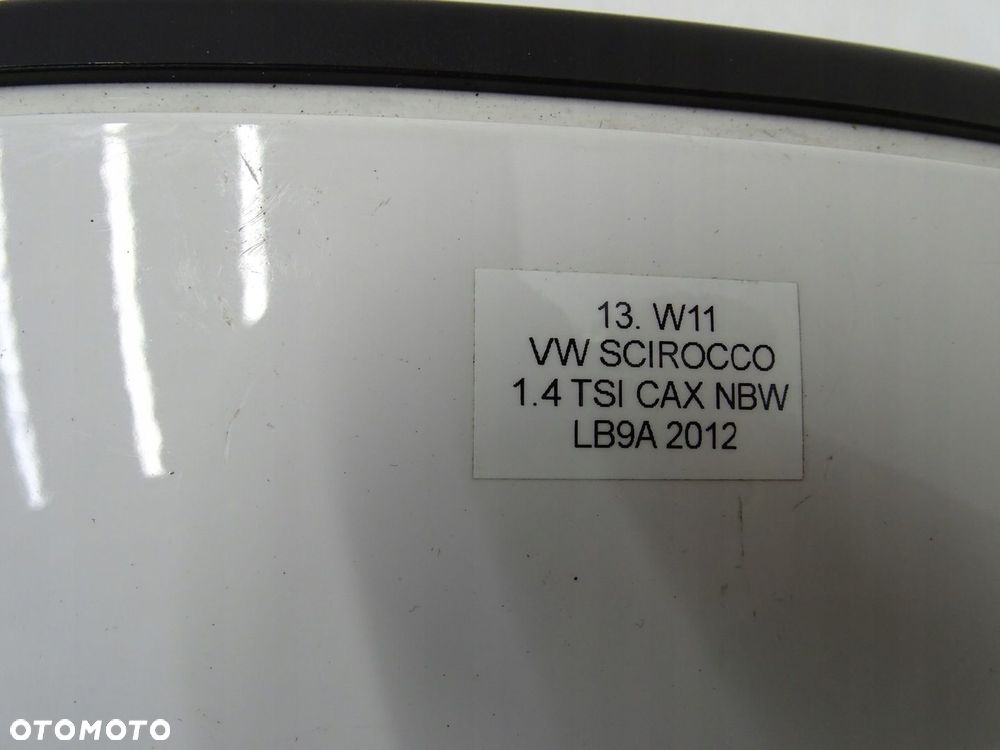 LUSTERKO ZEWNĘTRZNE LEWE VW SCIROCCO III LB9A 6 PIN 08-14R - 9