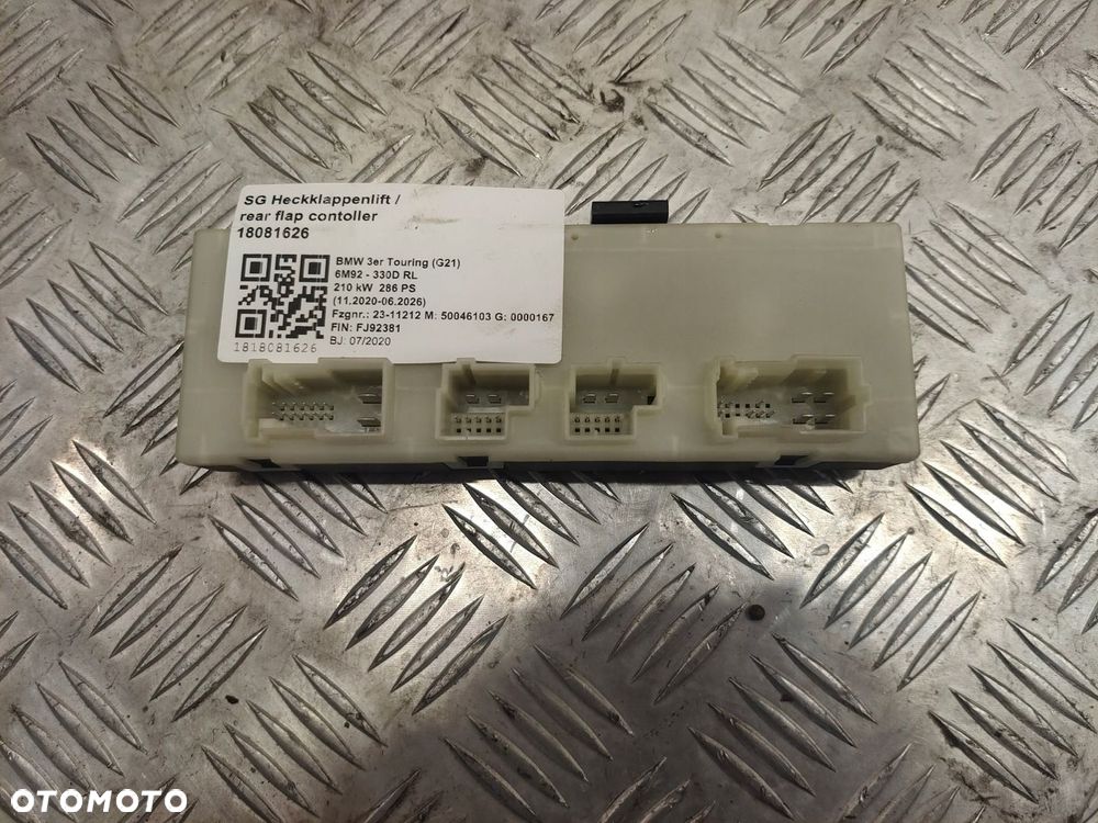 BMW G31 MODUŁ KLAPY 5A19DB3 - 3