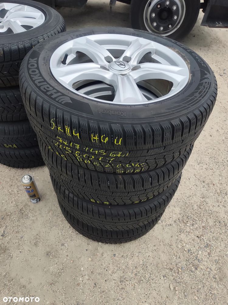 5x114,3 Felgi Aluminiowe 5x114 Alufelgi Oryginalne 17 Koła Zimowe Zima KIA SPORTAGE HYUNDAI IX35 Tucson Santa Fe Mitsubishi Mazda 5mm Legnica ALU-RAD 215/60 - 3