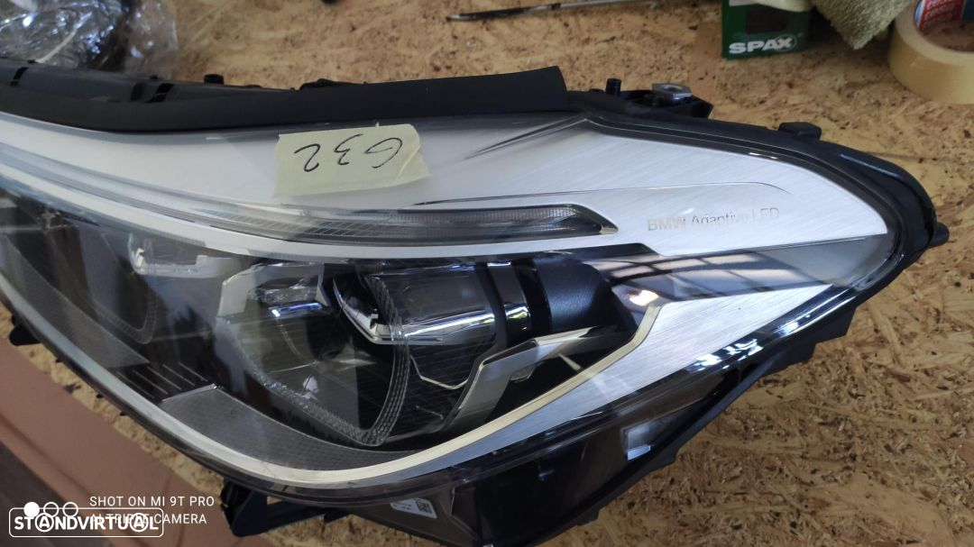 farol esquerdo full Led Adaptativ BMW G32 série 6 GT - 3
