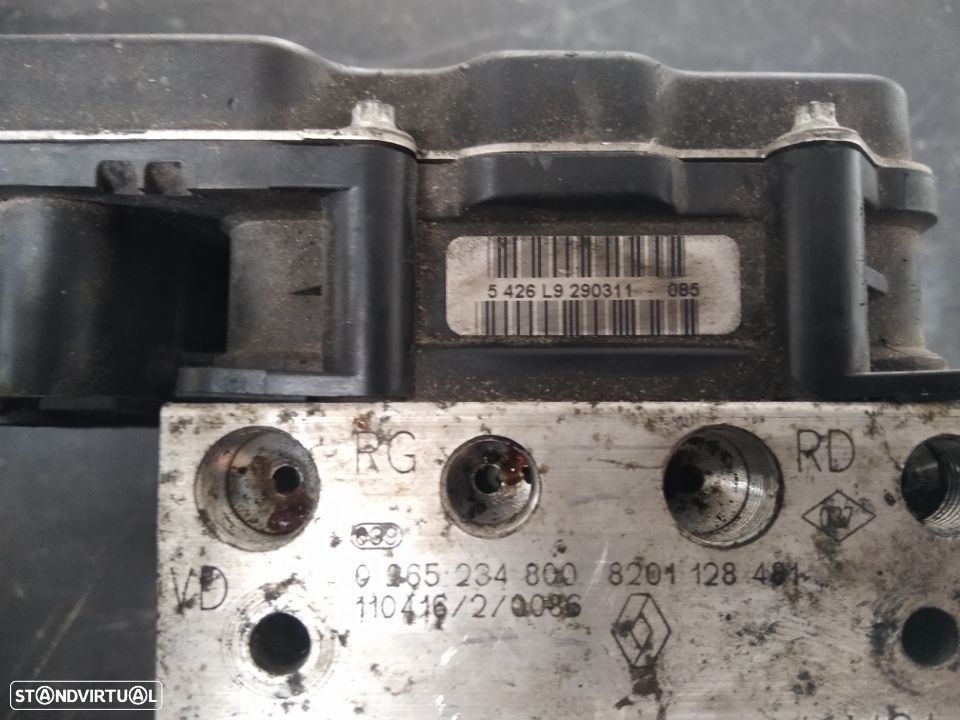 Modulo ABS Renault Clio III 0265 234 800  8201 128 428 - 1