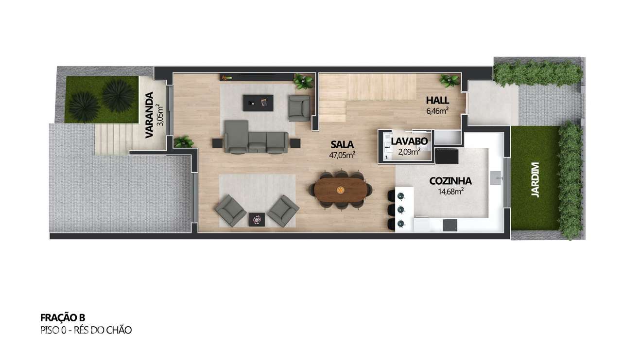 Villas de Dom Henrique – Empreendimento com 6 moradias e jardins priva - Grande imagem: 5/33