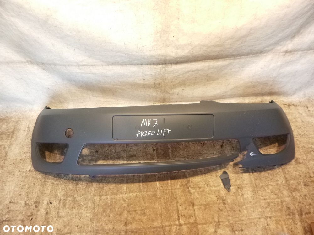 ford fiesta mk6 zderzak przód nowy przedni uszkodzony - 1