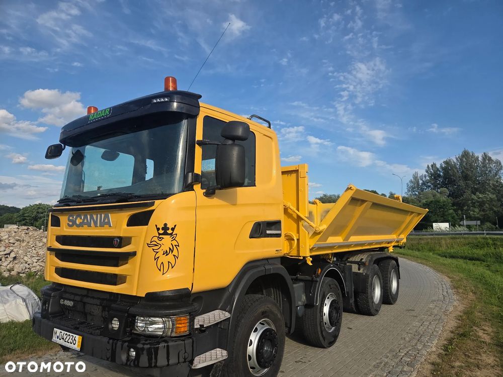Scania Wywrotka 8x4 Hydroburta - 1