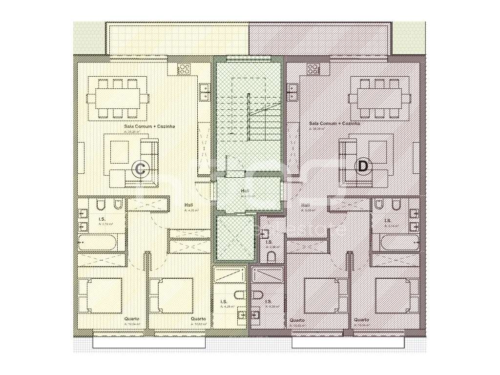 Apartamento T2 Novo | Vila Verde - Grande imagem: 5/5