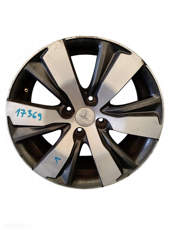 4X FELGI ALUMINIOWE PEUGEOT 2008 I 16'' 6,5J ET20 4X108 9678398177 - 2