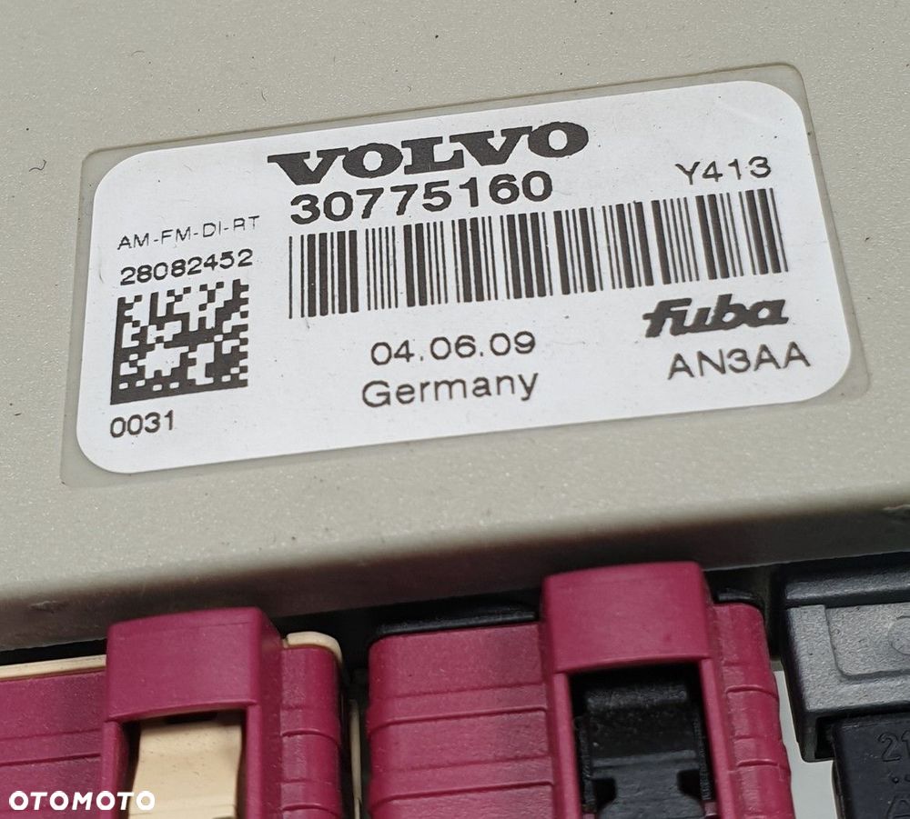 WZMACNIACZ ANTENY VOLVO XC60 I 30775160 - 2