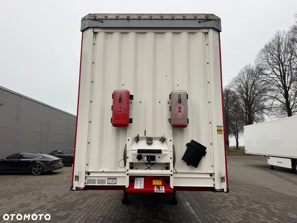 Krone Coilmulde, Rozsuwany tył, Maxi 385/55R22,5 - 6