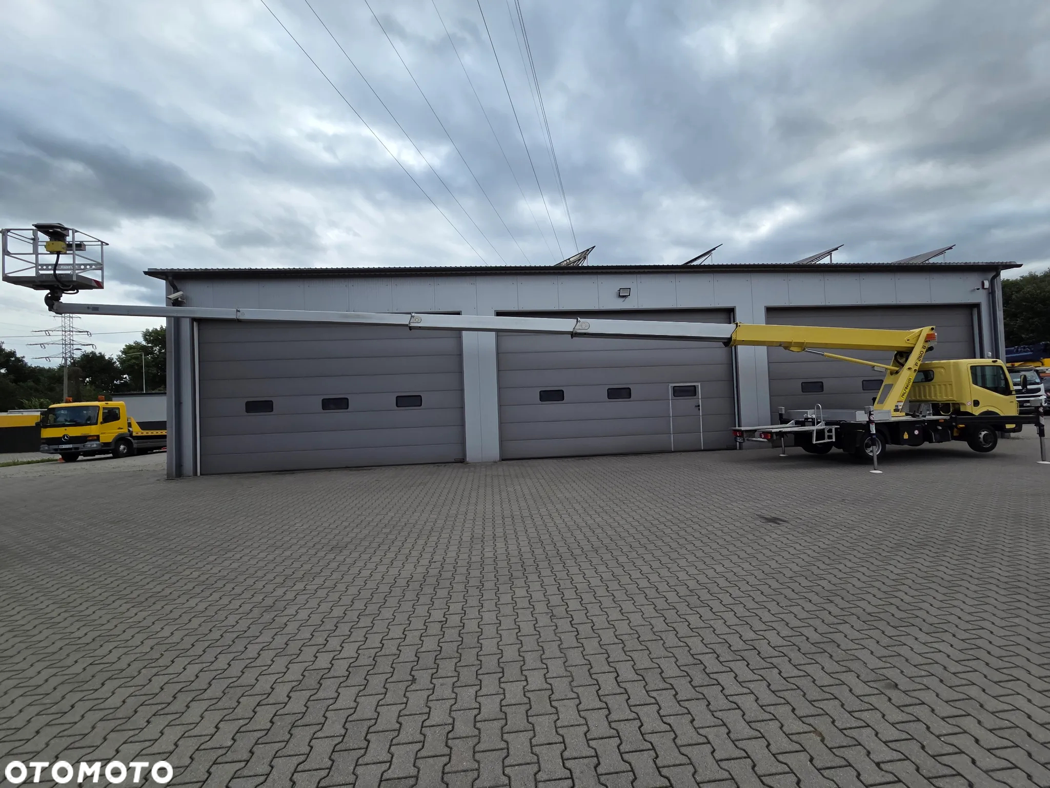 Renault Maxity - 26 m PALFINGER P260B - Podnośnik koszowy ZWYŻKA - jak Wumag Ruthmann TB 270 Multitel GSR - 9