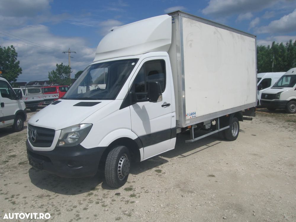 Second hand Mercedes-Benz SPRINTER 513 CDI , 3 LOC. KOFER CU LIFT , AC ...