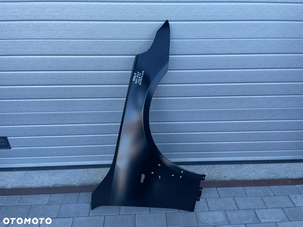 BŁOTNIK PRZEDNI PRAWY BMW5 E60, E61  2003-- NOWY ALUMINIOWY - 1