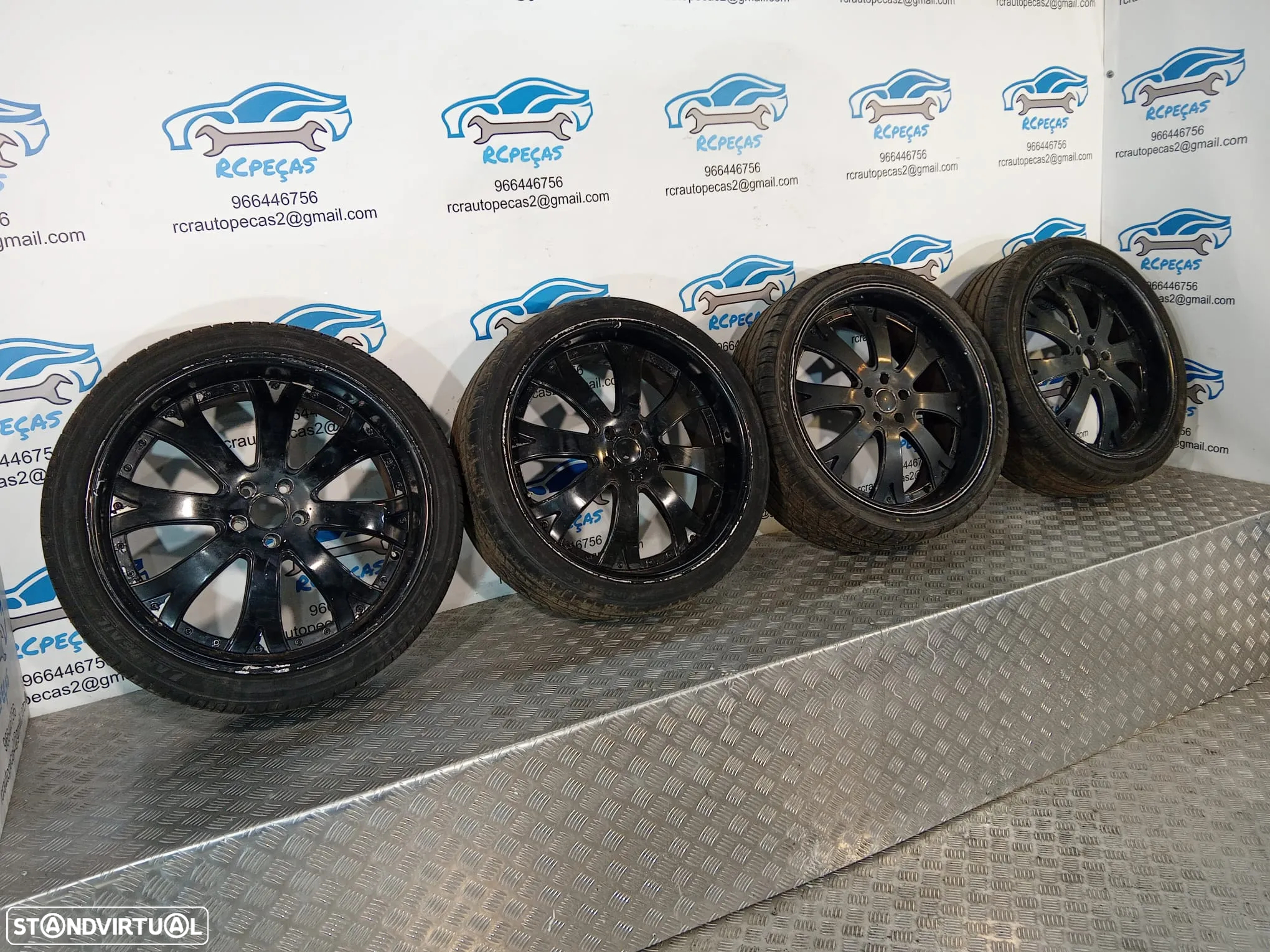 Conjunto Jantes 22 Original Vellano VTA 9J ET45 5X112 - 3