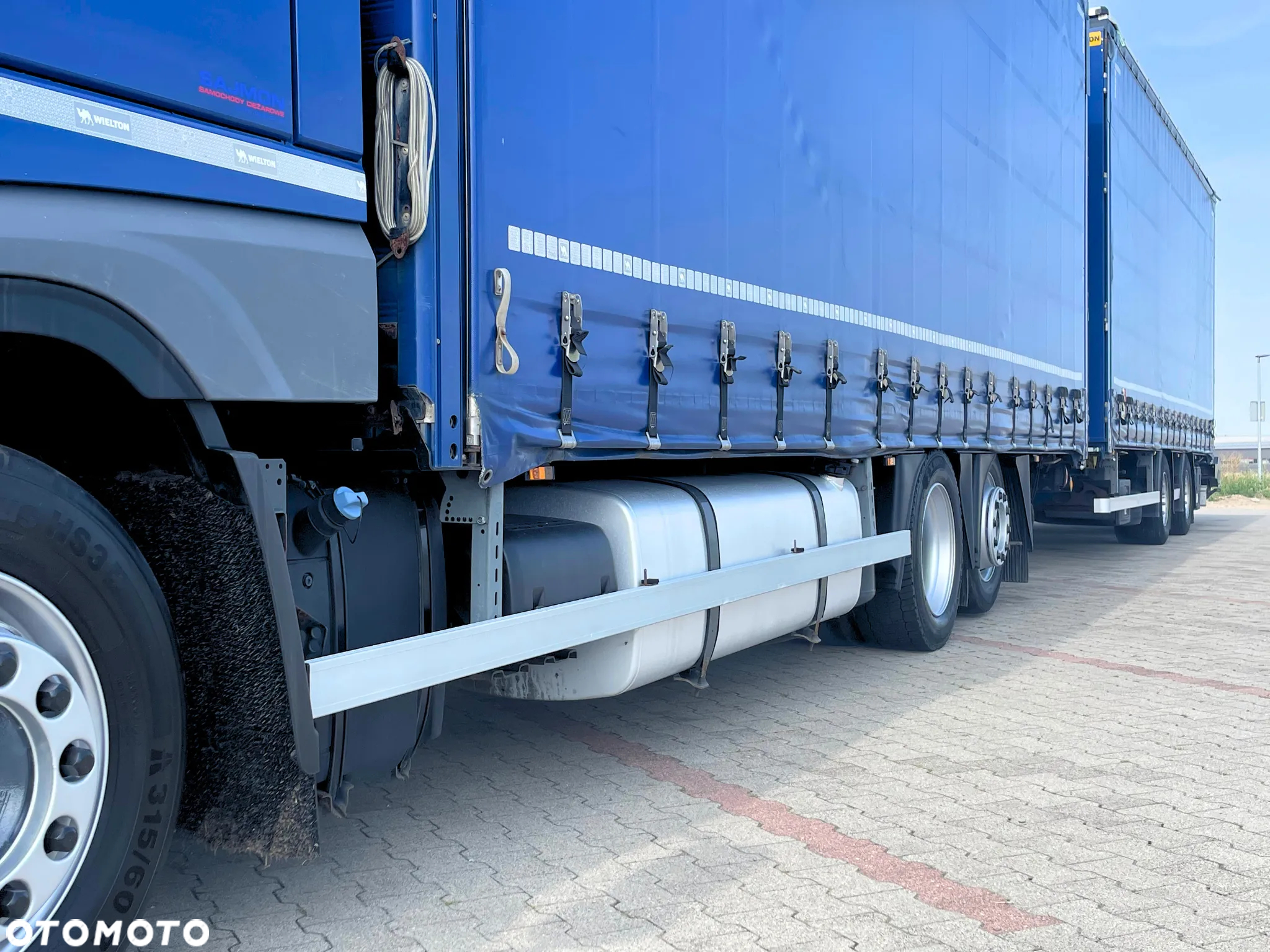 DAF XF 480 / ZESTAW TANDEM 120 M3 / PRZEJAZDOWY / 7,75 M + 7,75 M / SALON PL - 8