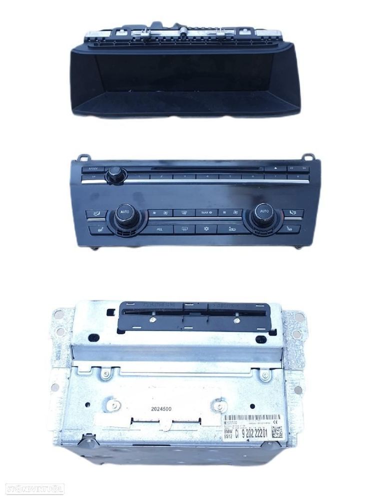 SISTEMA DE ÁUDIO RÁDIO CD BMW SERIE 7 F01F02 - 1