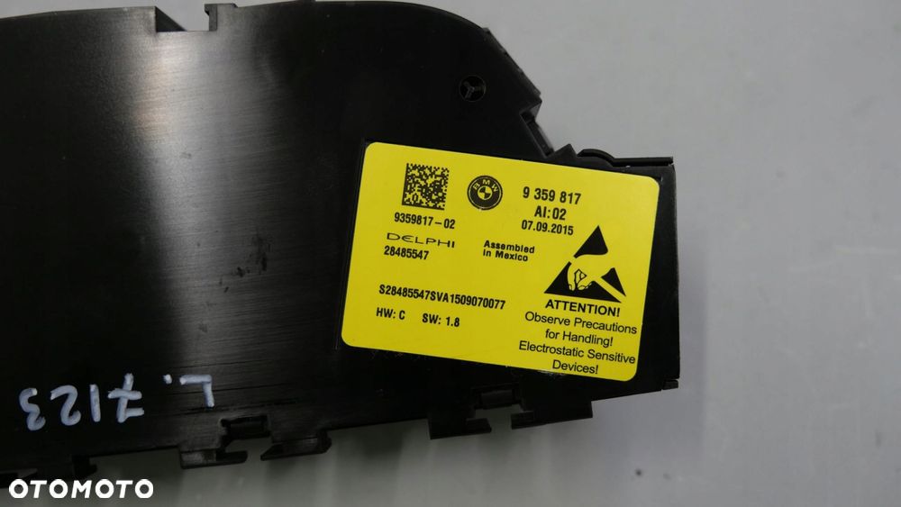 bmw x5 f15 x6 f16 panel przełącznik regulacji fotela lewy 9359817 - 5