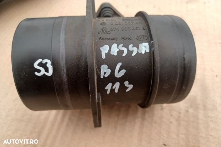 Debitmetru aer 0281002461 074906461B Volkswagen VW Passat B6 [2005 - - 2