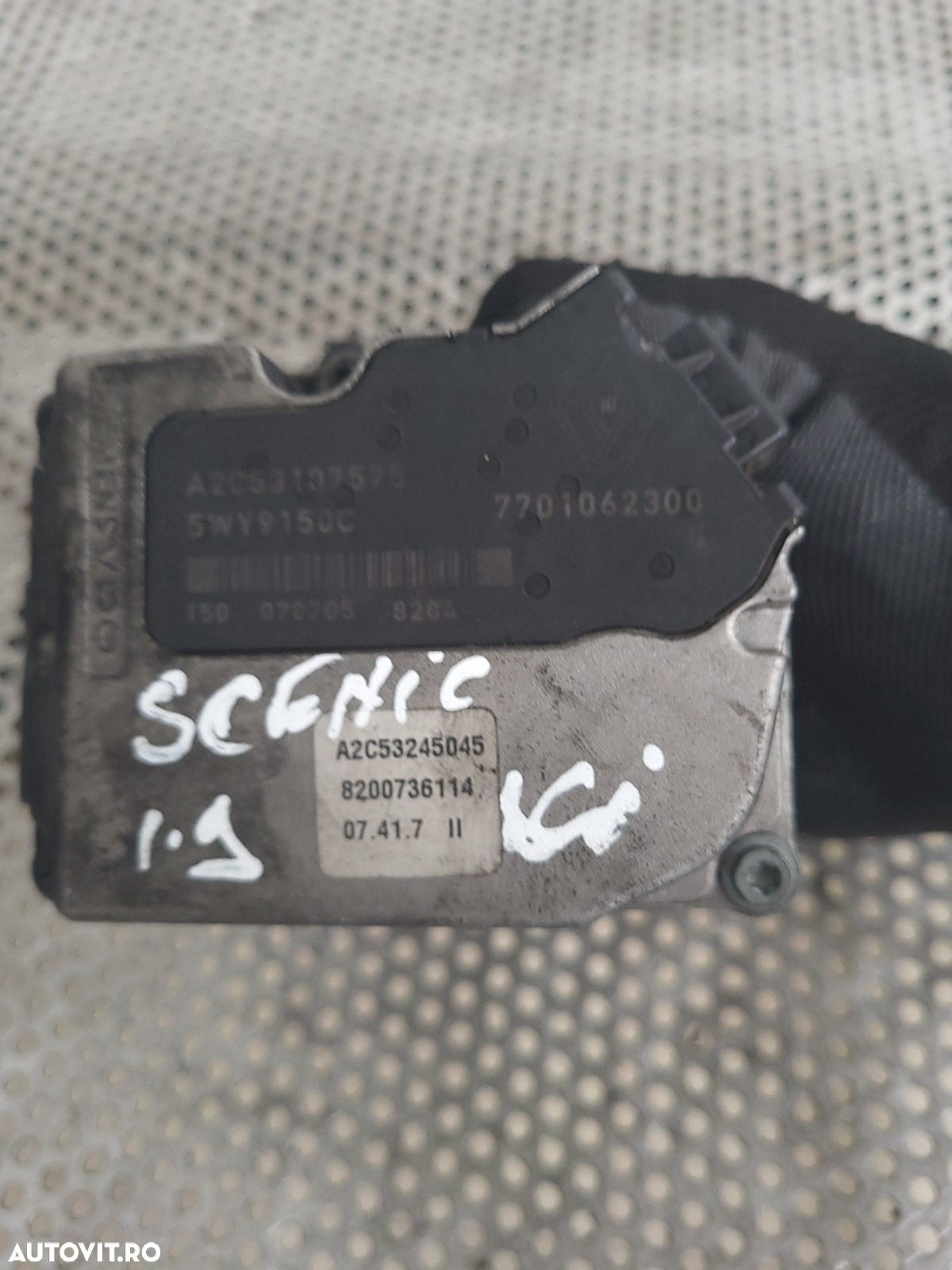 Clapeta Acceleratie Renault 1.9 Dci Euro 4 Laguna 2 Scenic 2 Megane 2 Mufa Crapata Cod - 5