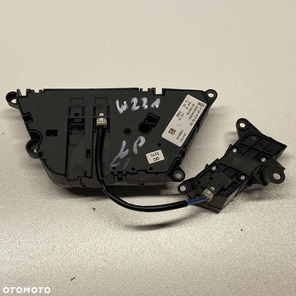 PANEL STEROWANIA FOTELA LEWY PRZEDNI S  LIFT A2218709258 - 3