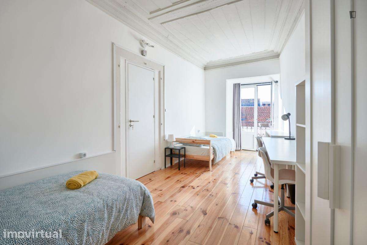 Quarto - localizado em Bairro Alto Lisbon - Grande imagem: 5/31