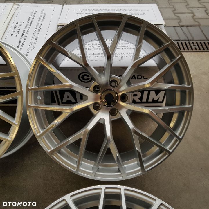 4x 9,5x21 ET25 5x112 Otwór centralny 66,45 Nowy komplet felg aluminiowych Audi  ,VW, Mercedes - 4