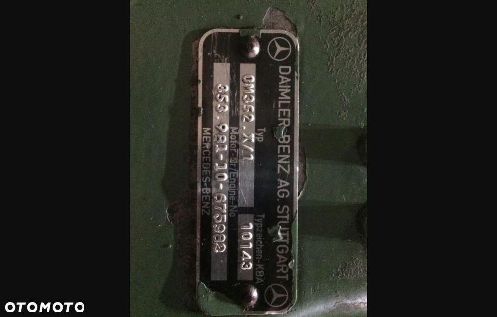 Dominator 78 SL - Silnik Mercedes OM 352 - 1