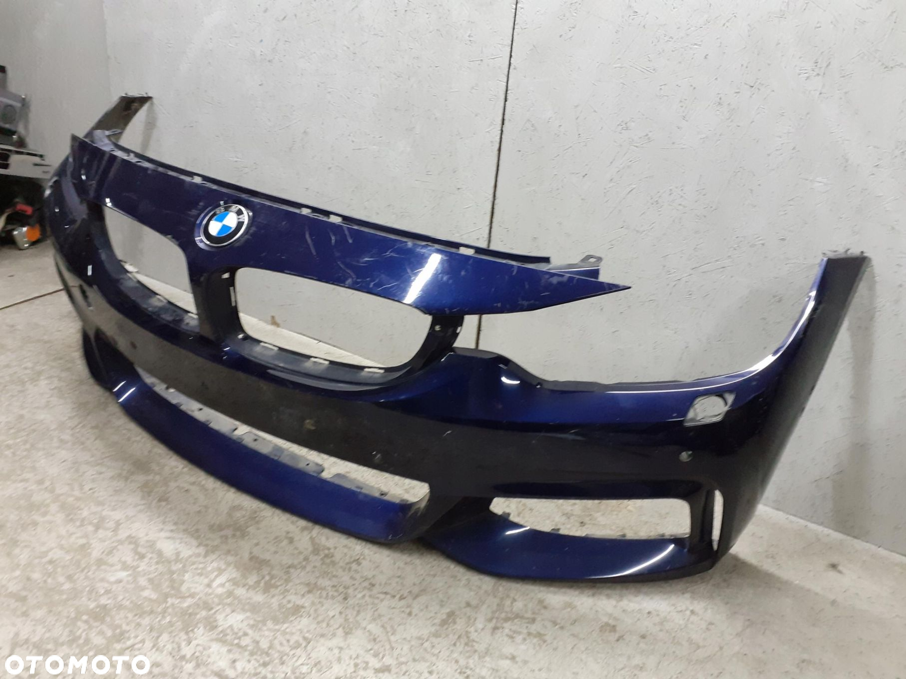ZDERZAK PRZEDNIE PRZÓD BMW 4 F32 F33 F36 M-PAKIET 6 PDC SPRYSKI kamery - 2