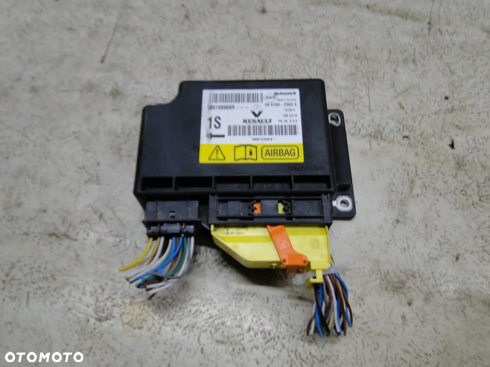 RENAULT MEGANE III 3 COUPE DESKA KONSOLA PODUSZKI AIRBAG PASY KOMPLET ORYGINAŁ EUROPA - 4
